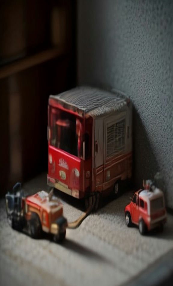Tiny Firefighters Save the Kitten example image